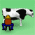 Funny Crazy Cows game